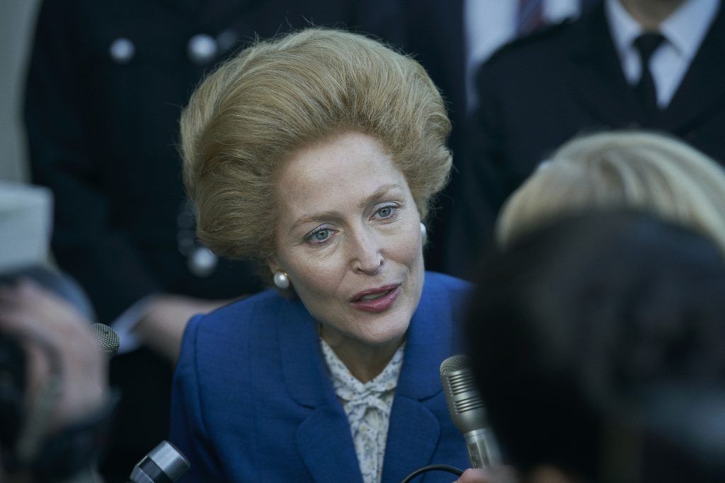 Margaret Thatcher (GILLIAN ANDERSON)