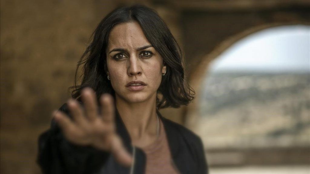 Megan Montaner, la portadora de la última moneda en 30 monedas. HBO ESPAÑA