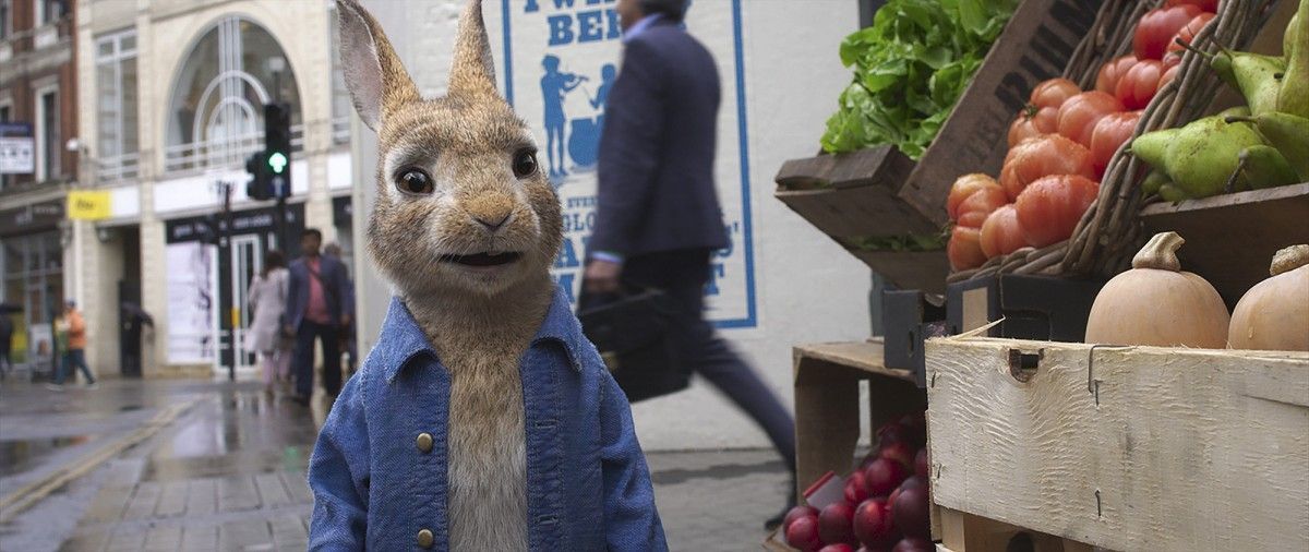 ‘Peter Rabbit 2: A la fuga’.  Si te etiquetan, te puedes volver así