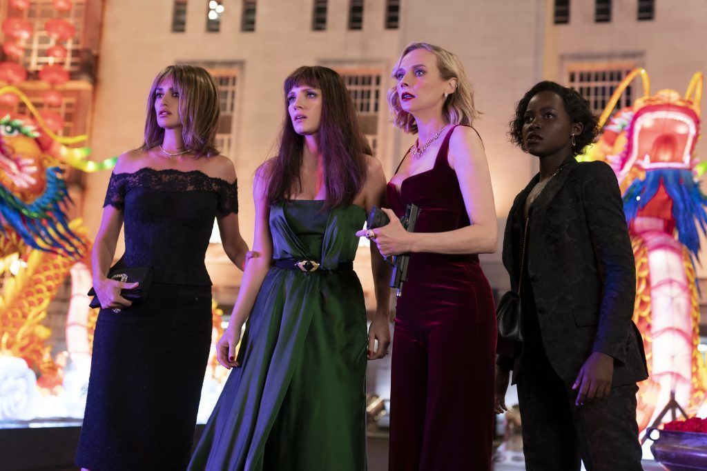 Graciela (Penélope Cruz), Mason “Mace” Brown (Jessica Chastain), Marie (Diane Kruger) y Khadijah (Lupita Nyong'o) en 'Agentes 355'. DIAMOND FILMS