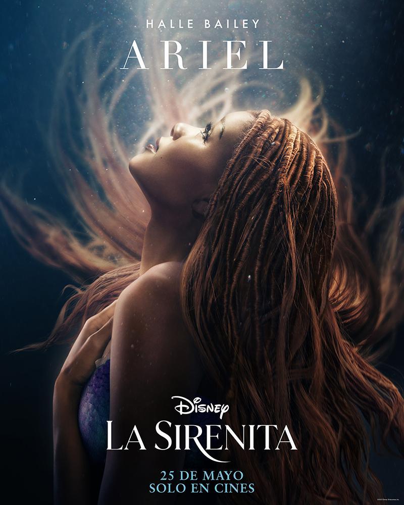 Póster de La Sirenita. DISNEY
