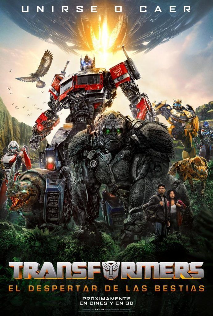 Poster de Transformers: el despertar de las bestias. Paramount Pictures