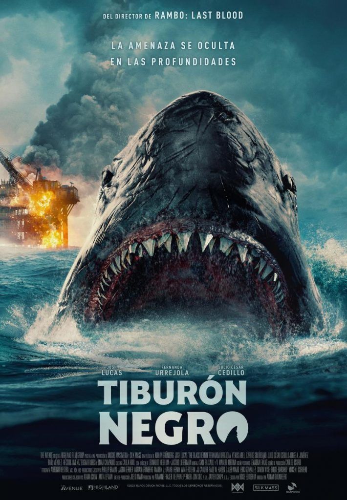 Póster de Tiburón negro. DeAPlaneta