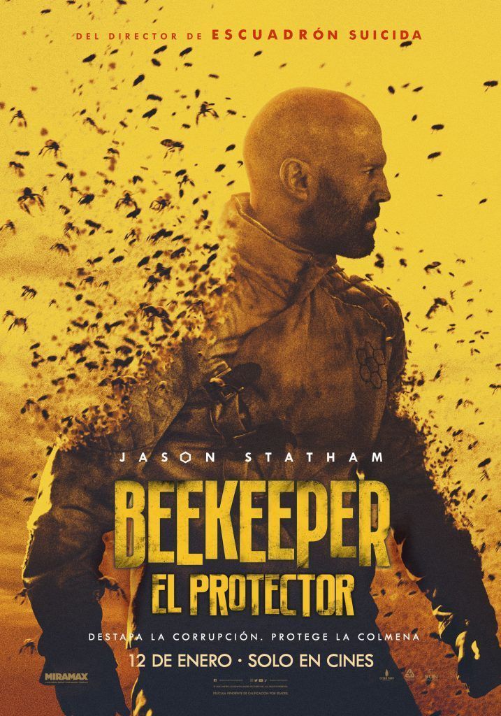 Cartel oficial de Beekeeper (el protector) 