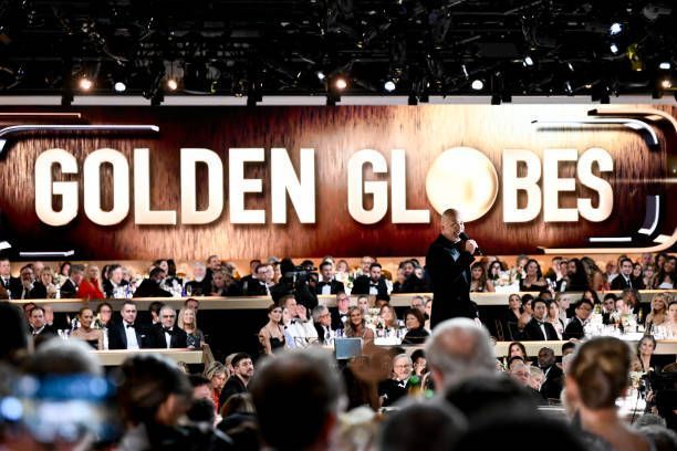 Escenario de la entrega de premios de los Globo de oro 2024