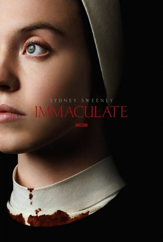 cartel oficial de Immaculate. 
