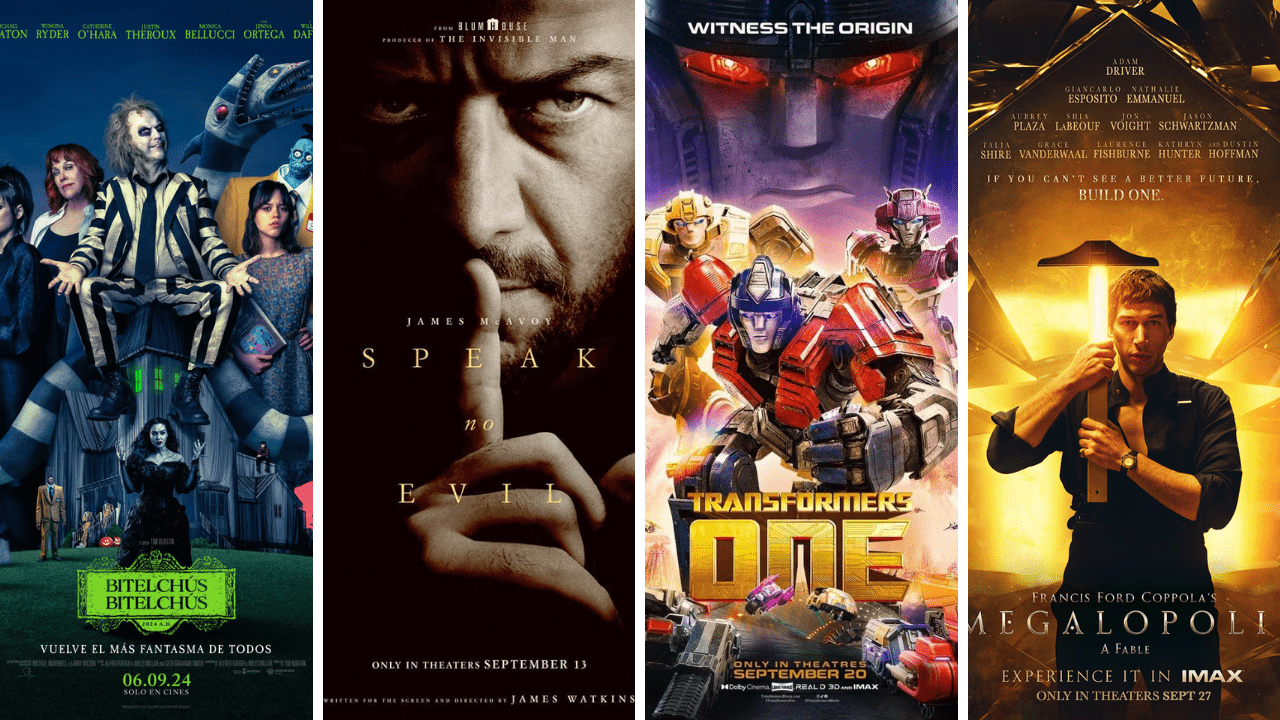 Estrenos destacados de Septiembre en España.
