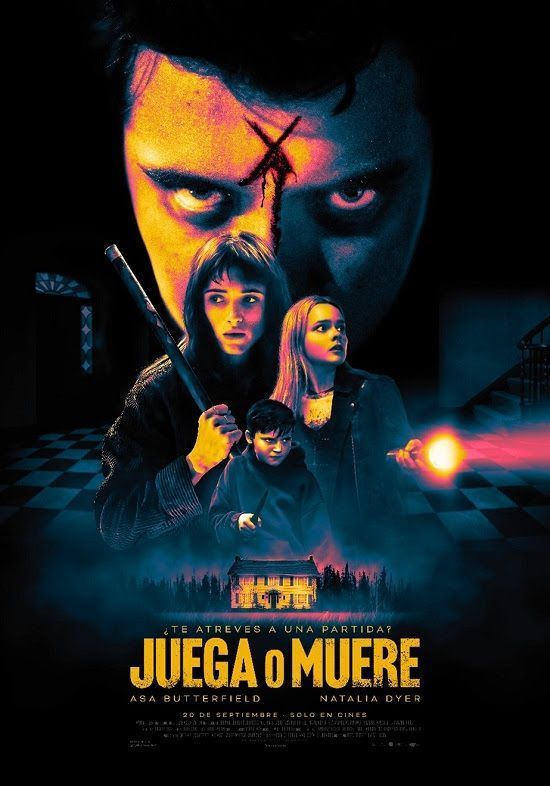 cartel oficial de Juega o muere. 