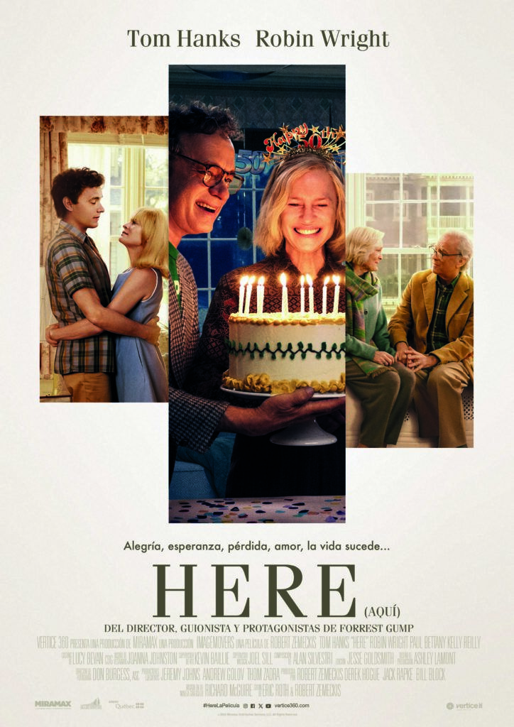 poster oficial de Here (aquí)