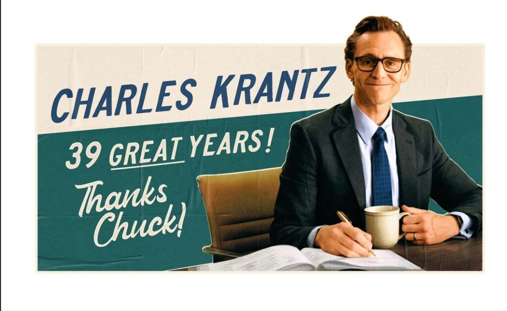 Tom Hiddleston es Charles Krantz en la vida de Chuck