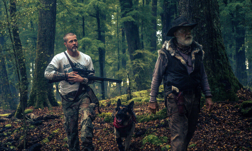 Brad Pitt, 'Odin' y J.K. Simmons en En el corazón de la bestia.