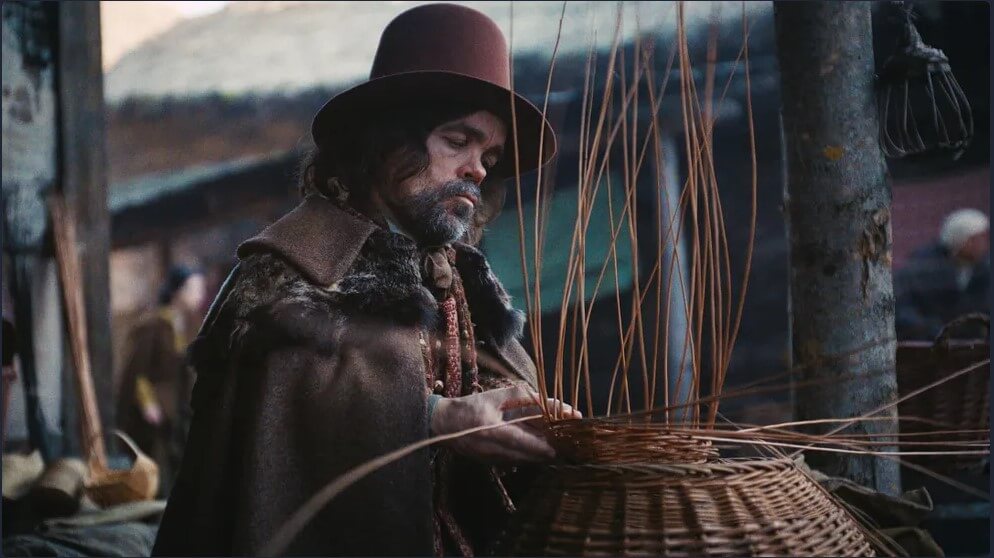 Peter Dinklage es el Cestero local en Wicker.